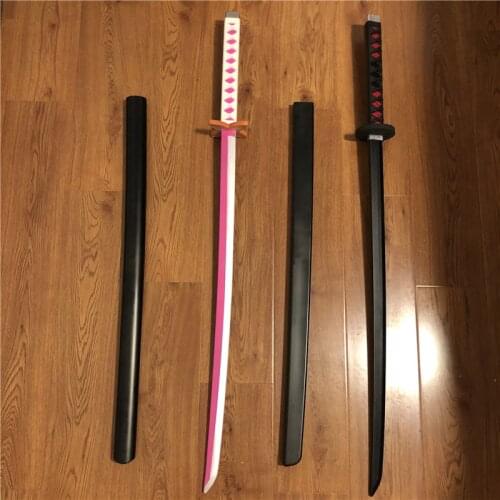 Kimetsu no yaiba sword Deadpool Sword Cosplay Equipment Swords PU Weapons Party Costumes Accessories Props 104cm