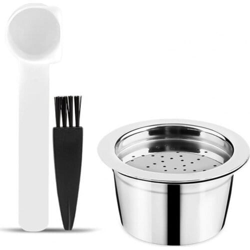 Coffee Capsule Household Anti-rust Stainless Steel Reusable Refillable Pod Filter for Home