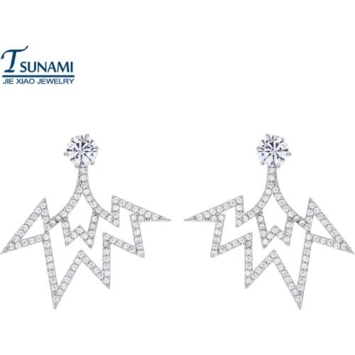Fashion of AAA zircon earrings Women and girls of zircon earrings ER053