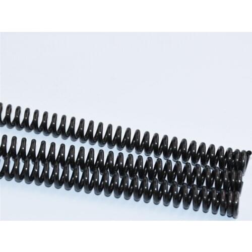 Black Manganese Steel Pressure Spring, 1PCS, Spring, Wire Dia 6mm Outer Dia 28-47mm Length 105-355mm