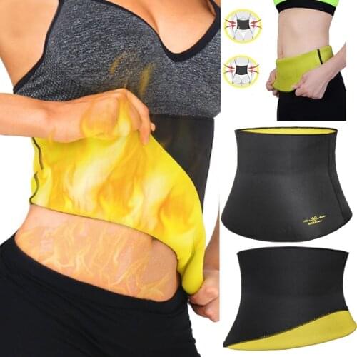 Waist Trainer Neoprene Sweat Shapewear Body Shaper Women Slimming Sauna Sweat Belly Reducing Shaper Workout Trimmer Belt Corset