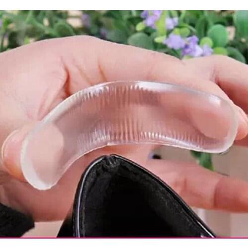 Invisible after the thread high-heeled shoes posted thickening silica gel transparent foot shoes rearfoot stickers