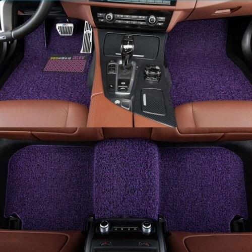 Myfmat new car floor mats auto rugs set pads for MITSUBISHI lancer ex V3/5/6 Pajero Sport Outlander V73 V77 Grandis EVO IX dx 7