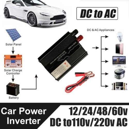 New 3000W High Power 12V To 220V Power Inverter With USB Port High Conversion Inverter Automatic Protection Power Converter