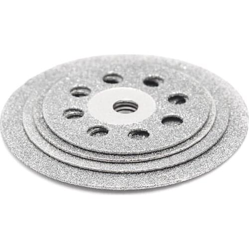 OOTDTY 5pcs Diamonte Cutting Disc Grinding Wheel Drill Circular Saw Blade Wood Tool