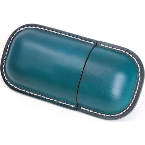 Leather Personality Glasses Case Fresh Style Eyewear Accessories Portable Unisex Sunglasses Box New Fashion Eyewear Cases