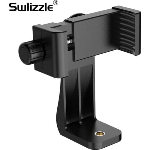 360 Degree Mobile Phone Clip Compatible With All 1/4 Screw Cellphone Holder Tripod Mount Desk Tripod Adapter For Samsung iphone
