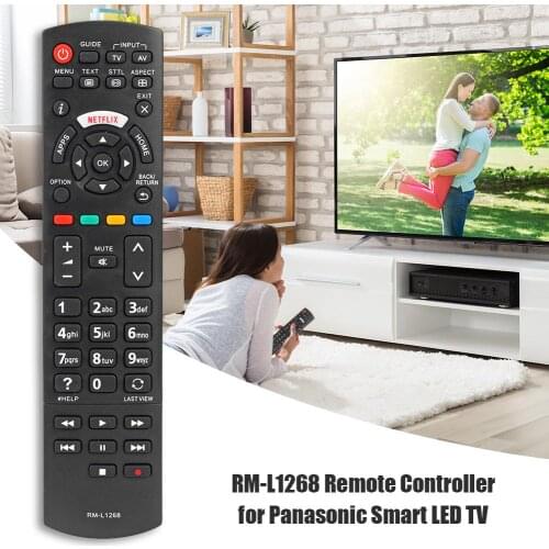 Universal Smart TV Remote Control Controller Suitable for Panasonic N2Qayb 00100 N2QAYB all TV Sets No Programming Required