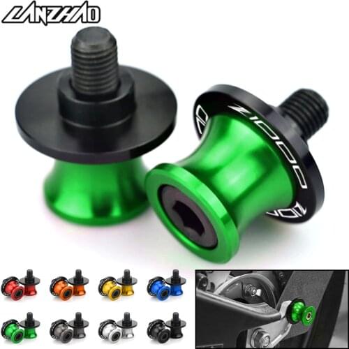 Z1000 Motorcycle Swingarm Spools Rear Stand Screws Sliders CNC Aluminum Accessories for Kawasaki Z1000 2003- 2010 2011 2012 2013