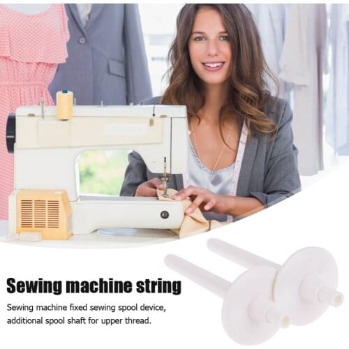 2pcs Spool Pins Spoon Stand Holder Household Female Sewing Supplies for Singer Riccar Sewing Machine Accessory
