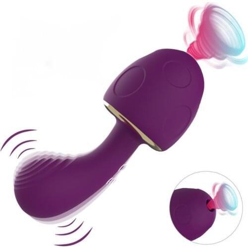 10 Frequency Sucking Nipple Massager Female Masturbation Tool G-spot Vagina Stimulator Sex Vibator Pussy Adult Toys For Woman