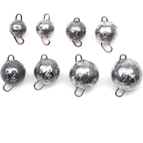 2g 3g 4g 5g 6g 7g 12g 14g Swing Jig Head Deep Water Weight Soft Lure Baits For Fishing Tackle fishing accessories