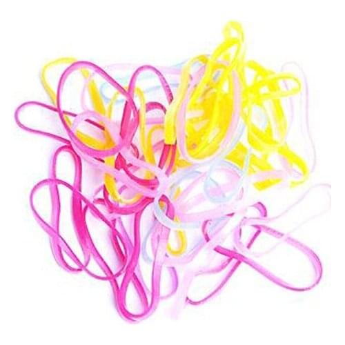 260pcs/Pack Disposable Elastic Hair Bands For Girls Ponytail Holder Rubber Bands Fashion Hair Accessories -MX8