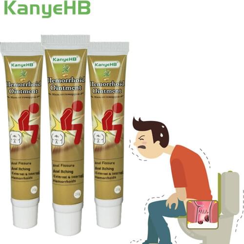 3pcs Hemorrhoids Cream Anus Piles Cream Hemorrhoids Ointment Internal Piles External Anal Fissure Pain Relief Medical Plaster
