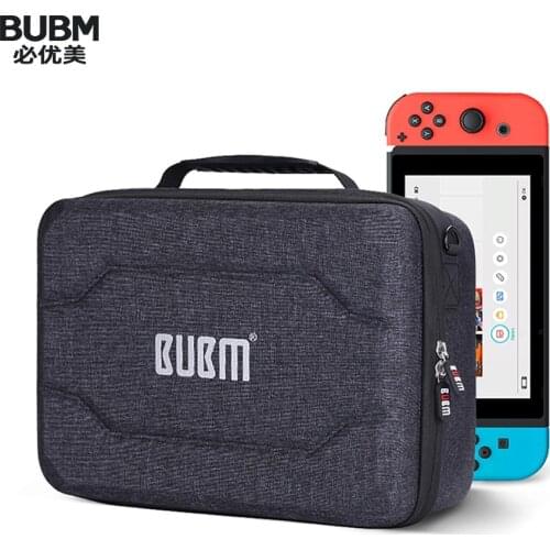 BUBM Carry Case for Nintendo Switch, Travel Case Compatible with Nintendo Switch System,Extra Pro Controller, Other Accessories