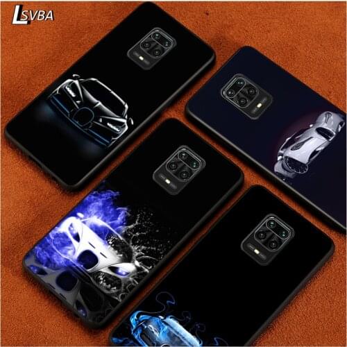 Black Cover Fantasy bugati Voice for Xiaomi Redmi K30 GO 8A 8 7 6 6A 5A 4X S2 Pro Y2 Y3 Plus Ultra Black Phone Case