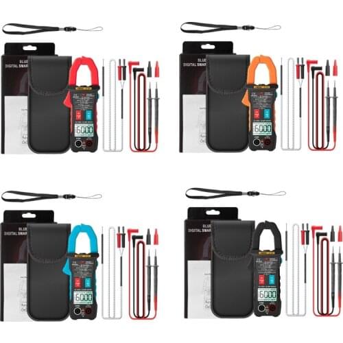 ST207 Digital Bluetooth Multimeter Clamp Meter 6000 Count True RMS DC/AC Voltage Tester AC Current Hz Capacitance Ohm