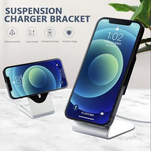 Magnetic Non-slip Wireless Charger Stand Holder For iPhone 12/12 Pro /12 Mini /12 Pro Max Dock Cradle Bracket