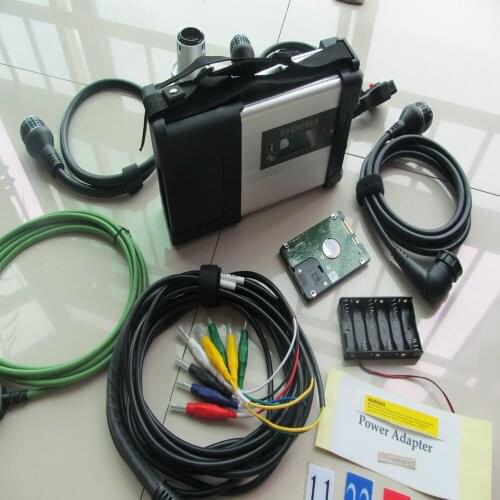 Mb star c5 sd connect newest 2021.03v software hdd support multi-languages