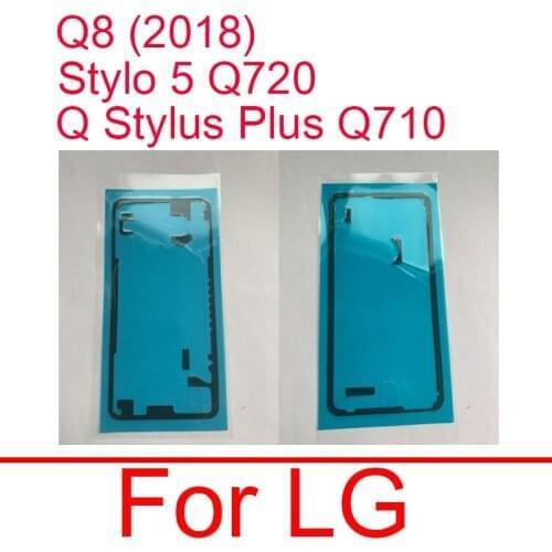 1PCS Back Battery Adhesive Sticker For LG Q8 2018 Stylo 5 Q720 Q Stylus Plus Q710 Battery Adhesive Glue Tape Sticker Repair Part