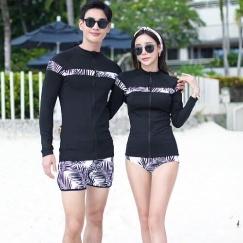 Couple Rash Guards Girl Swimsuit Windsurfing Swiming Swim Suit Women Plus Size Womens 2019 Swimming For Girls New Surfing Long