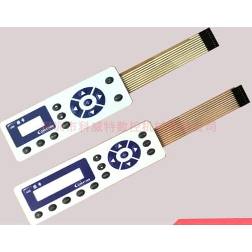 PCUT cutting plotter buttons, PCUT cutting machine CTN630 operation panel, CT-1200 panel