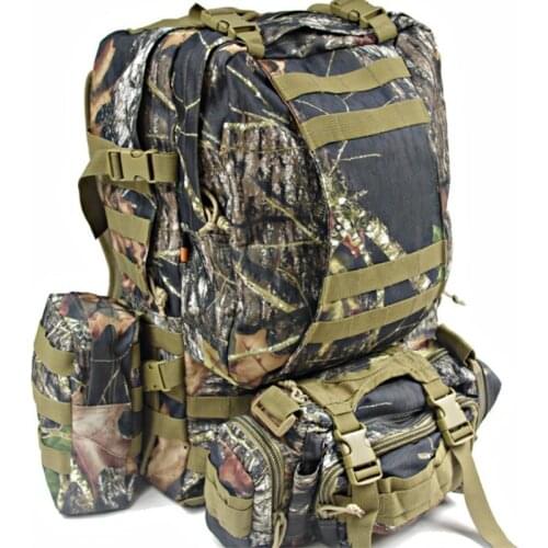 Drop Shipping Tactical Camouflage Bionics Molle Combine Bag Outdoor Hiking Climbing Camping Combat Army Hunting Snipers Backpack