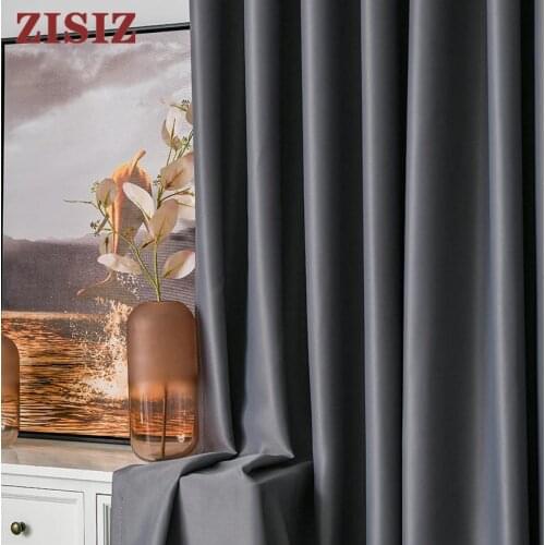 Modern Blackout Curtains For Living Room Bedroom High Shading Window Curtain for Kitchen Para Casa Cortina Rideau Tende Binds