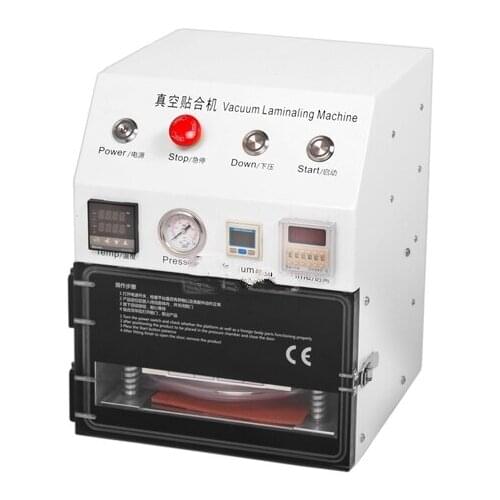 Universal 7 inch OCA Vacuum pump Laminator Laminating Machine