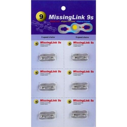 TOOPRE Bicycle Silver Chain Quick-Link Steel Iamok Bike Parts 28g 6/7/8/9/10/11S Missing Link for SHIMANO