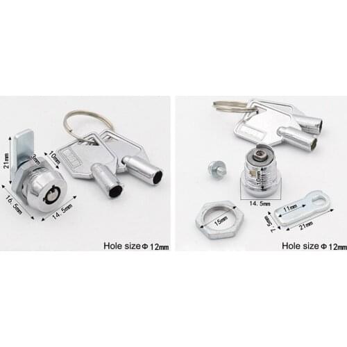 1PCS Cam Cylinder Locks Door Cabinet Mailbox Cabinet Drawer Locker Security Furniture Locks With Keys