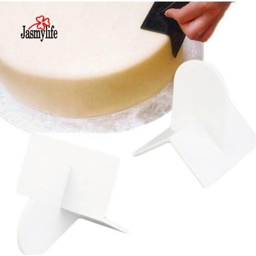 1PC Right AngleCake Smoother Polisher Tools Plastic Icing Cake Fondant Sugarcraft Decorating Tools