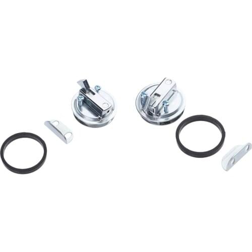 2pcs Marine Boat Stainless Steel 1.5 Inch Flush Pull Locker Hatch Latch Lift Handle