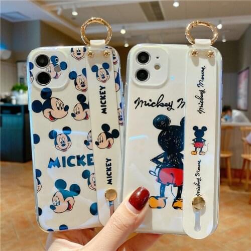 2021 Disney Mickey Minnie for iPhone 7/8 plus xr xs max 11/12pro max 12mini kawayi couple phone case