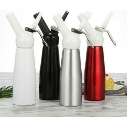 FAROOT 500mL Aluminum Whipped Dessert Cream Butter Dispenser Whipper Foam Maker Cream Gun Cake Tools