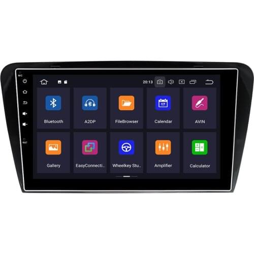 Android 9.1 10.1" IPS Car DVD Player GPS Navigation Radio For Skoda Octavia A7 2013+ Head Unit Multimedia Player Tape Recorder