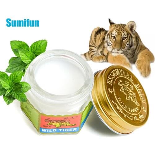 18g Chinese Tiger Balm Analgesic Ointment Arthritis Joint Muscle Knee Back Pain Relief Cream Herbal Medical Plaster Antipruritic
