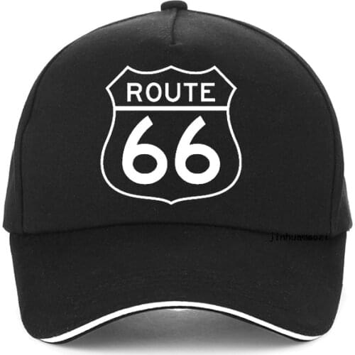 Route 66 Mother Road Baseball Cap men Women Fashion Letter Hat For Men 100%Cotton adjustable Snapback hats Hip Hop Bone