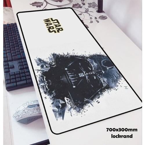 Star Wars mouse pad 700x300x3mm pad mouse notbook computer padmouse HD pattern gaming mousepad gamer to keyboard mouse mats
