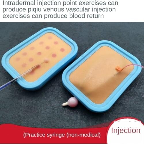 Injecting practice model intravenous injection arm needle training blood drawing muscle intradermal experiment teaching