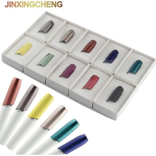 JINXINGCHENG new Colorful Protective Cap Mouthpiece for iqos 3.0 Heating rod holder for iqos 3 DUO Replacement Cap Accessories