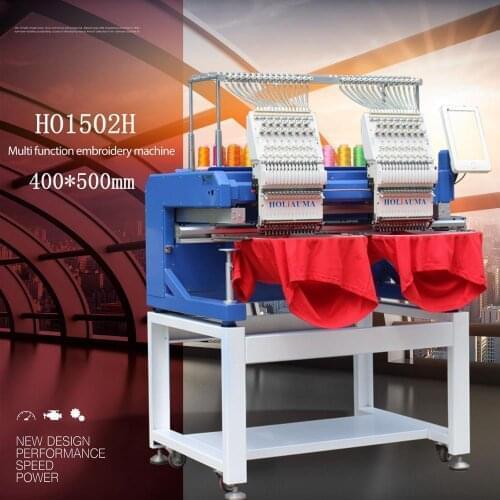 China 10 years service ! High speed 1200 spm mart type 15 colors two head machine embroidery for Nigeria Africa top equipment