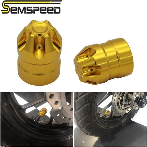 Motor Exterior Valve Caps Metallic Bullet Wheel Caps Dust Proof Rustproof Hub Caps XMAX 125 250 300 400 NMAX 125 150 155 2021