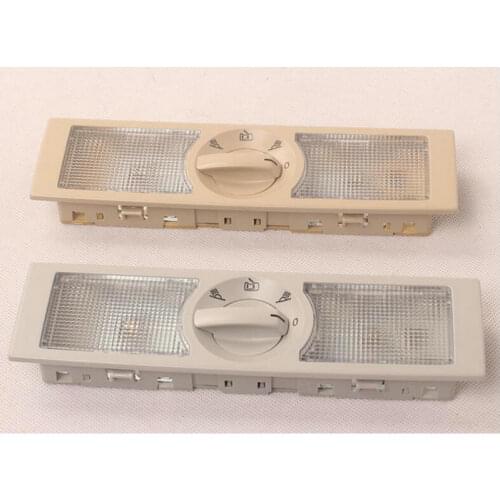 Interior Reading Dome Lamp Light Grey Gray Beige For VW Bettle Bora Golf Passat Polo Touran Phaeton 6Q0947291