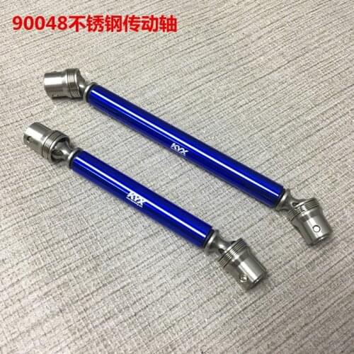 KYX Racing Stainless Steel Center Drive Shaft Upgrades Parts Accessories for 1/10 RC Crawler Car Axial RR10 90048