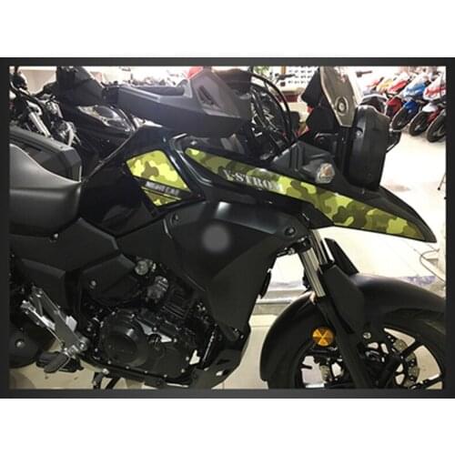 Motorcycle 2D Fairing Emblem Sticker Decal for SUZUKI DL250 can choose