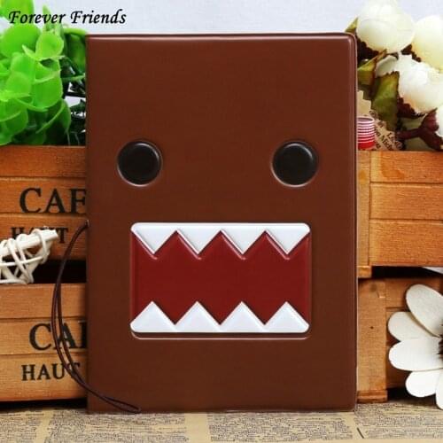 Cartoon DOMO KUN PVC Lerther passport holder Credit Card Holder,Travel 3D Passport Cover 14*9.6CM for travel