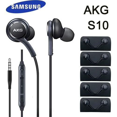 Samsung AKG S10 Earphone Wholesale Wired 3.5mm In-ear with microphone wire control for huawei xiaomi S8 S10
