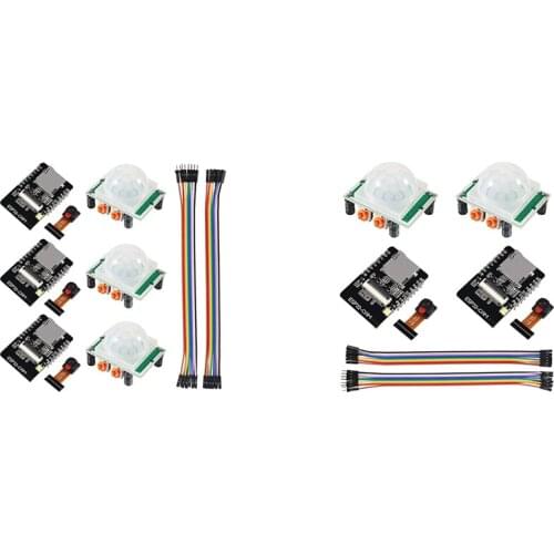 ESP32-CAM Camera Module ESP32 Wireless OV2640 Camera Module + HC-SR501 Pir Motion IR Sensor Body Module