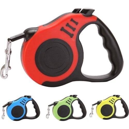 Dog Leash Automatic Pet Traction Rope Retractable Cat Leading Walking Running Puppy Accessories Harness Collar Dogs Ropes